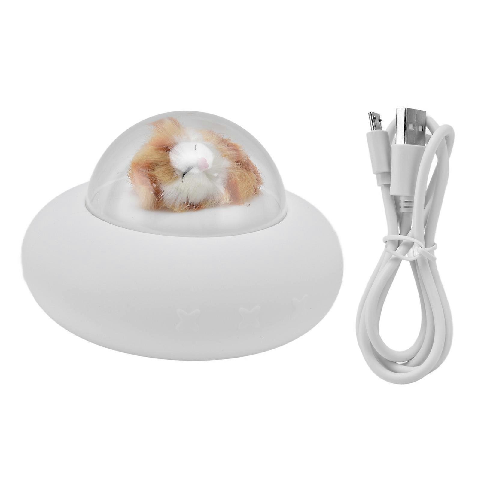 USB Charged Touch Operated Mini LED Table Night Light 300lm Color Shifting with Adjustable Brightness and Compact Design
