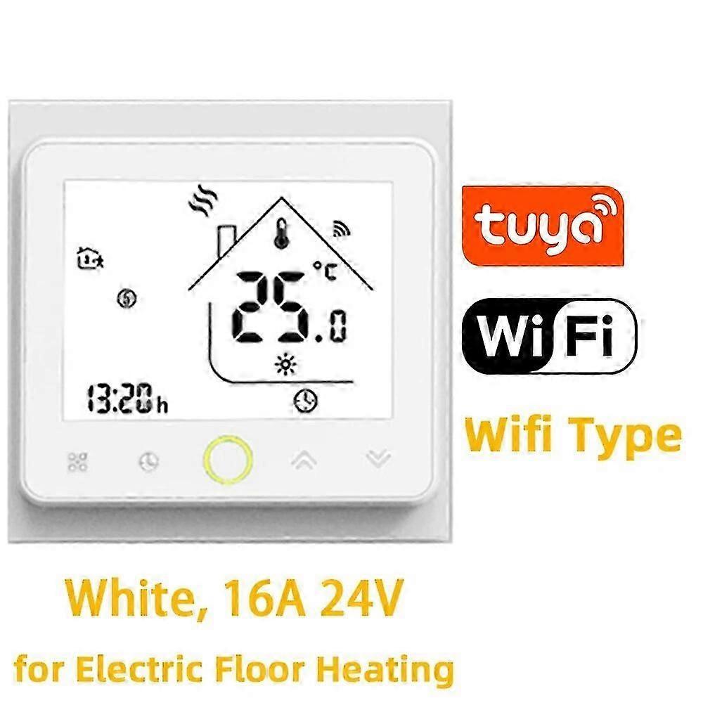 Heat BHT002 24V/95~250V Programmable and Voice Control Floor Heating/Water Heating/Gas Boiler Smart Tuya Thermostat