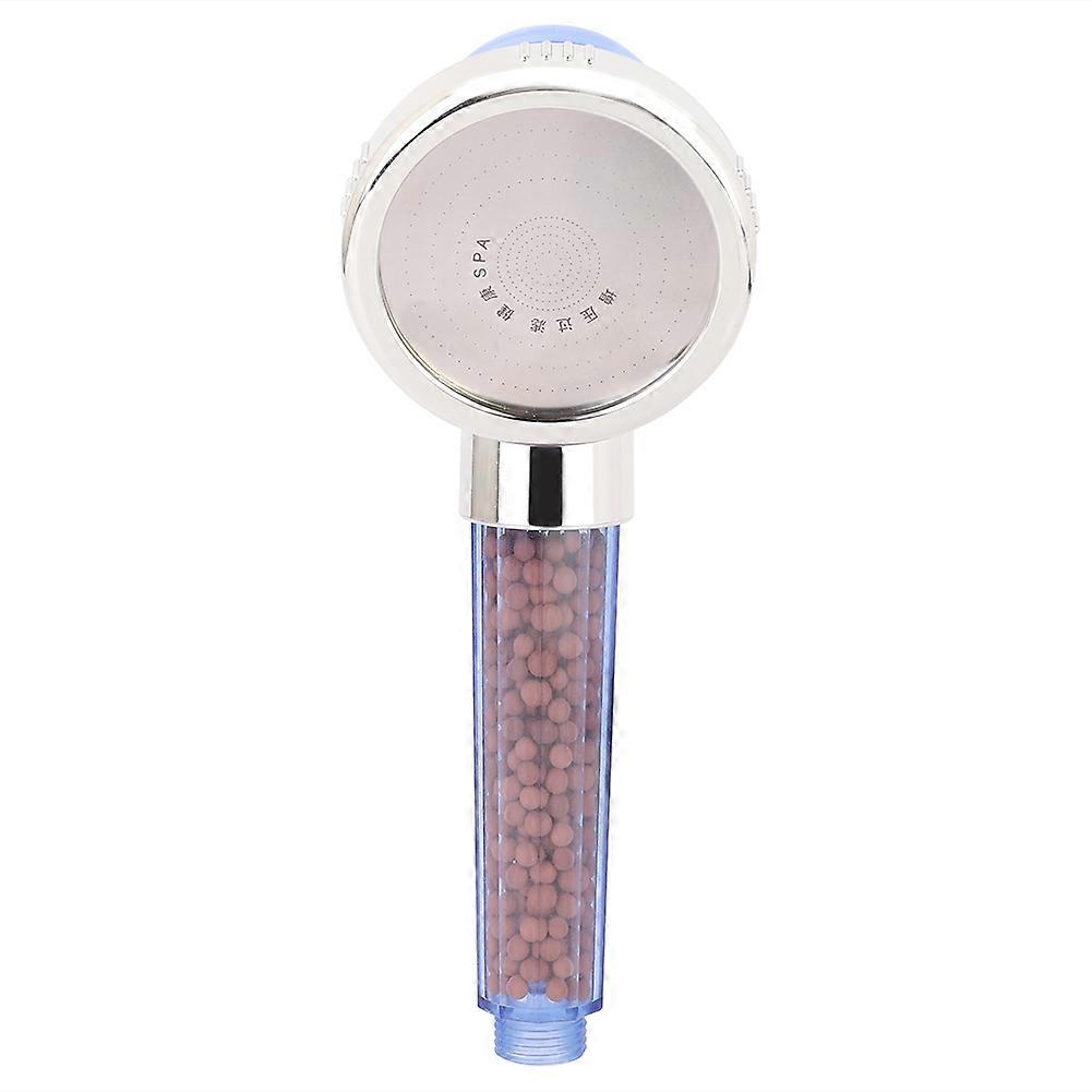 Household Bathroom Negative Ion Shower Head - Adjustable 3 Mode Handheld Shower with Filter, Durable Material, Chrome Finish
