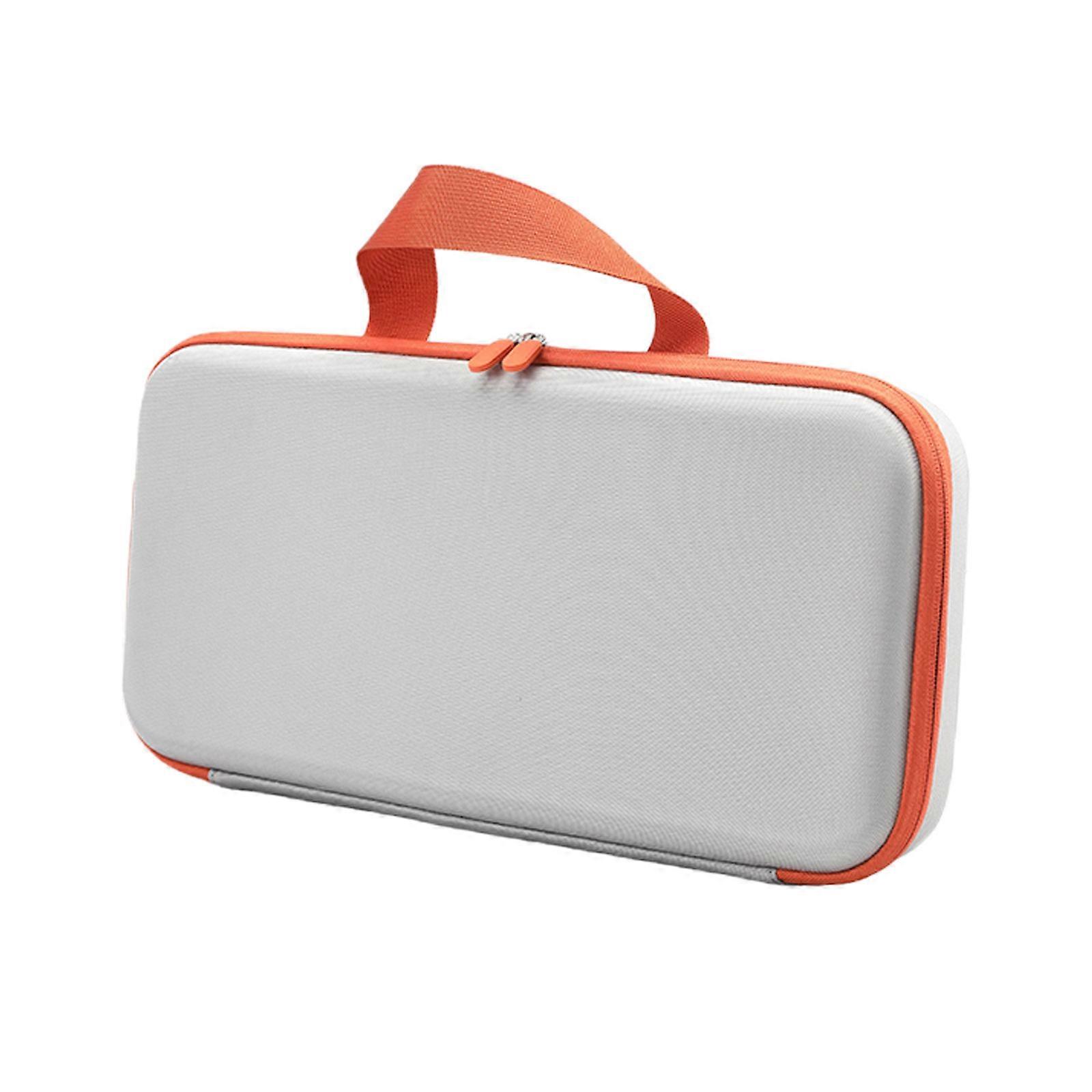 Travel Case Secure Storage Solution Lightweight Carrying Bag Portable Storage Case for Hair Styling for Airstrait HT01 gray orange