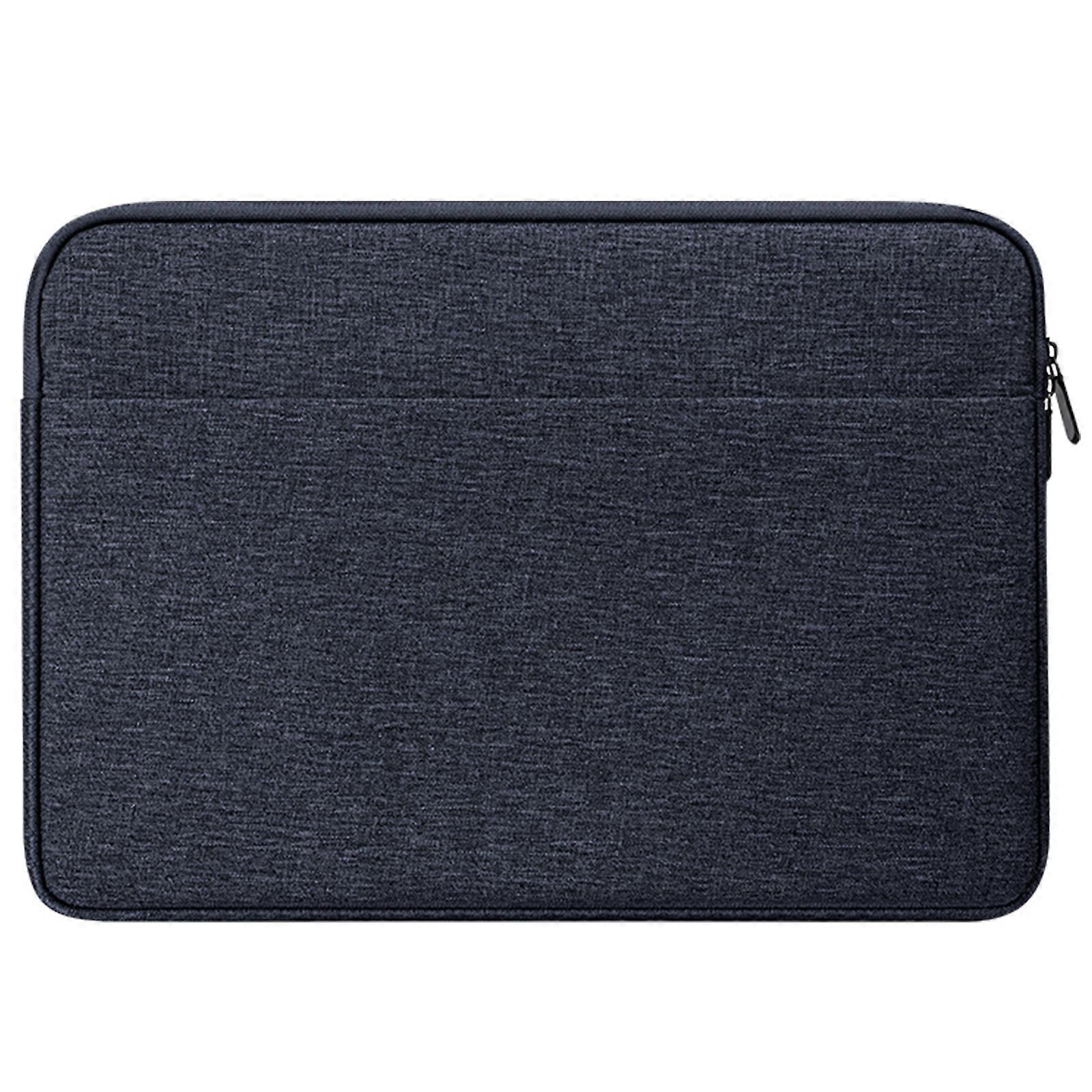 Travel Friendly Laptop Carrying Case with Multiple Pockets for 13-13.9Inch Notebook Sleeve Durability Bag with Pocket Navy blue