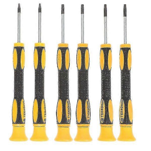 Console Gamepad Screwdriver Set - T6, T8H, T10H Security Screwdrivers for Game Console Repairs
