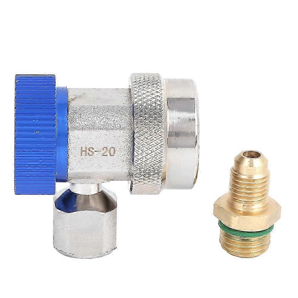 R134A Low Pressure Quick Coupler Adapter AC Manifold Gauge Extractor Valve Core