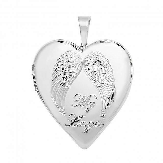 Acotis Silver Locket Heart Shaped G6805