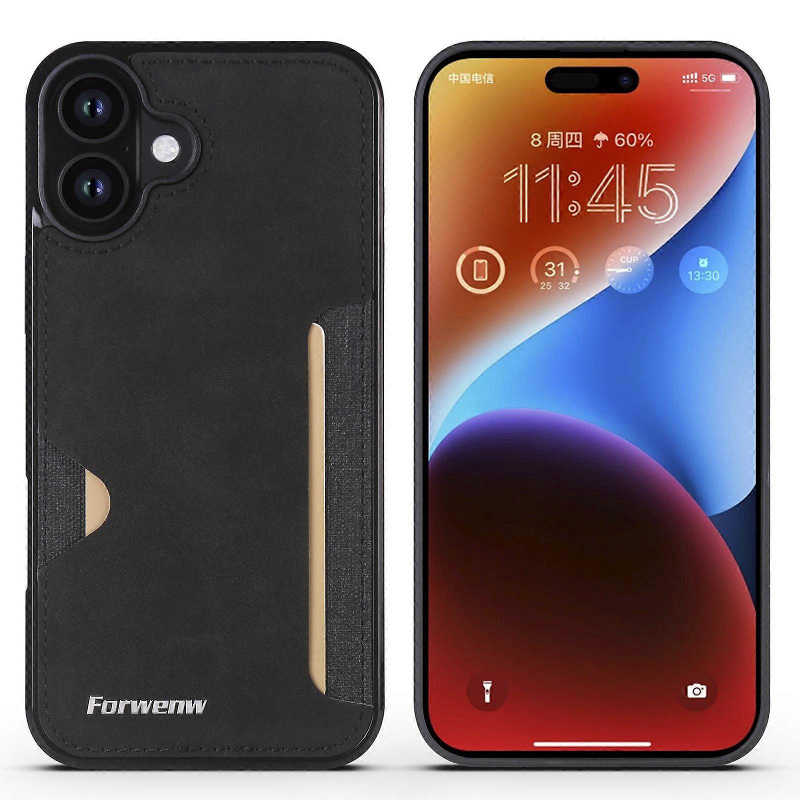 Forwenw F5 Series Integrated Card Bag Phone Case