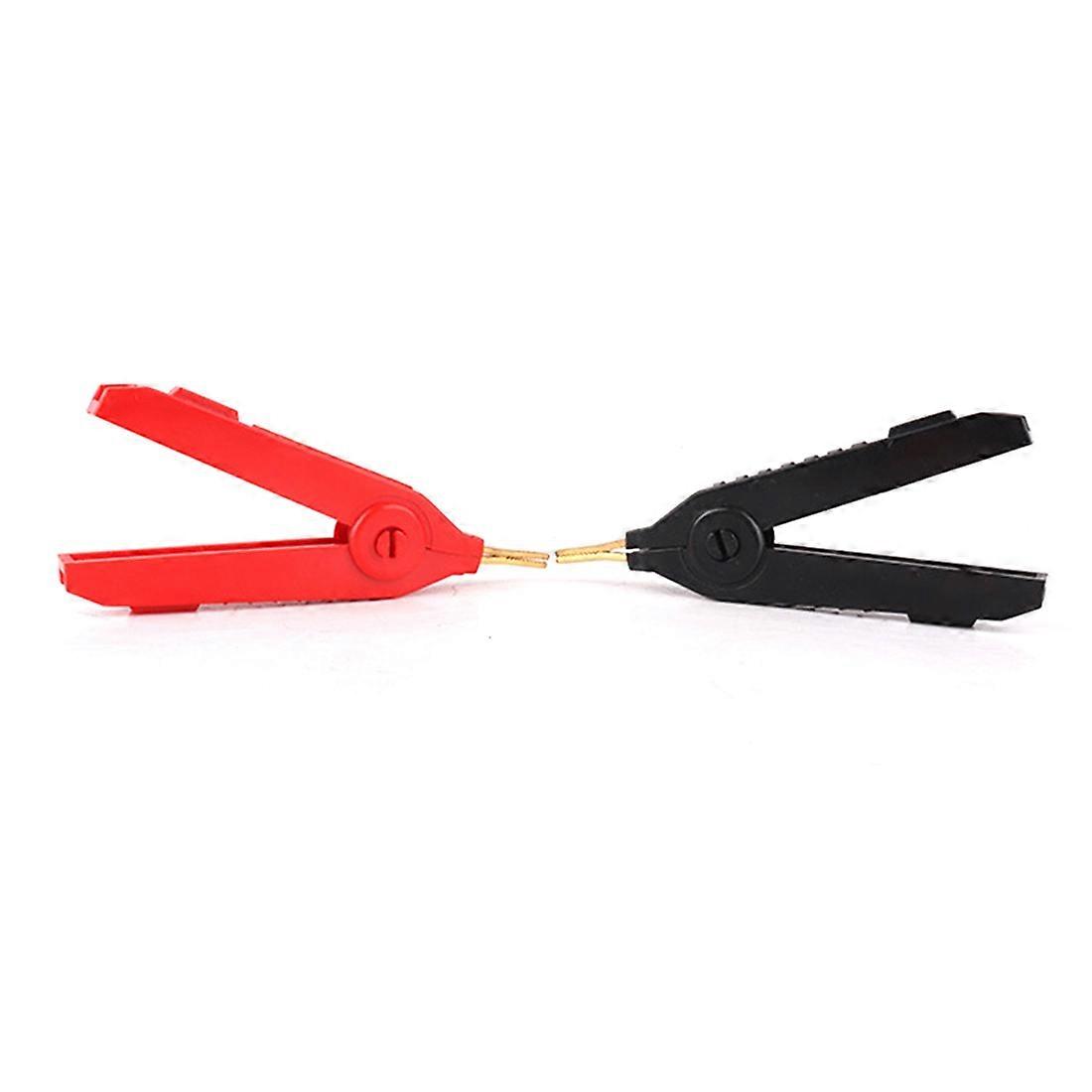 2Pcs/Set LCR-Plated Copper Alligator Clip Kelvin Four Clip Clips