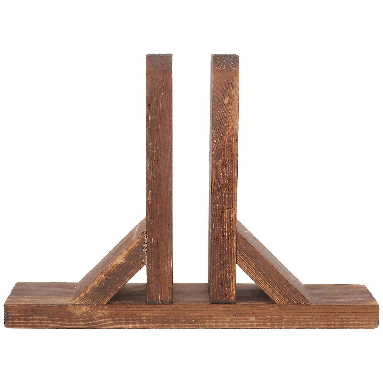 Room Divider Stand Screen Panel Fence Room Divider Bracket Partition Wooden Base