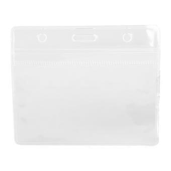 10Pcs Water Resistant Card Sleeves Clear Security Card Protector Sleeves Credit Card Holder Standard Size Card Sleeves