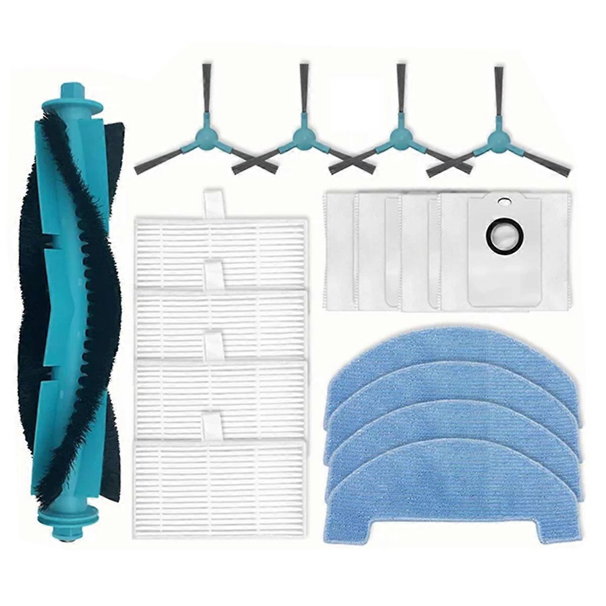 Til Cecotec Conga 2499 hovedsidebørste, moppklut, filter, støvposer