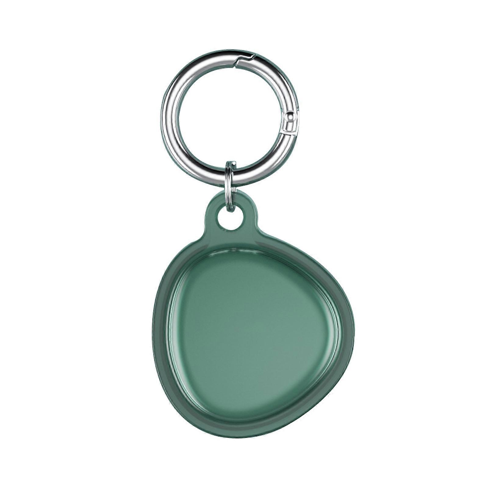 Protector Shell for AirTag Locator Positioning Tracker Housing Waterproof Sleeve Case Anti-scratch High Transparent Case transparent green