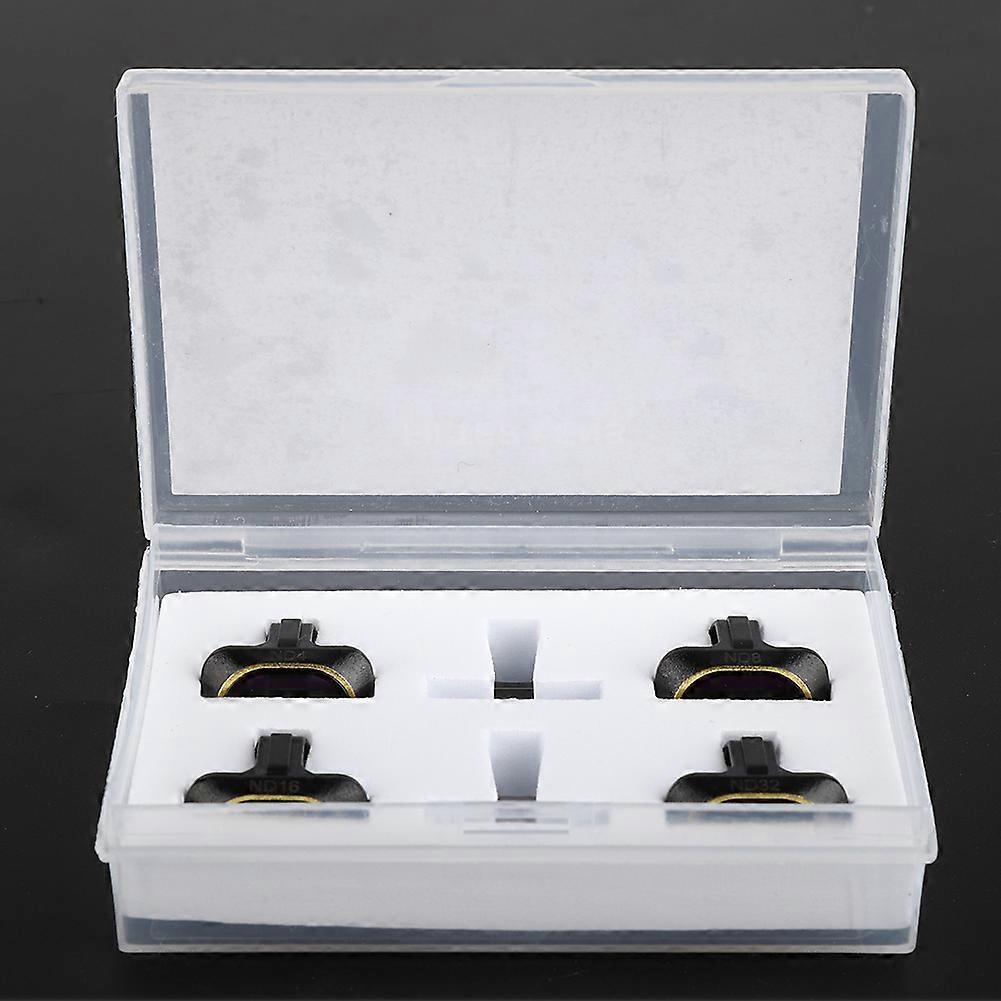 Optikai üveg ND4/8/16/32 ND lencseszűrő készlet könnyű 27g