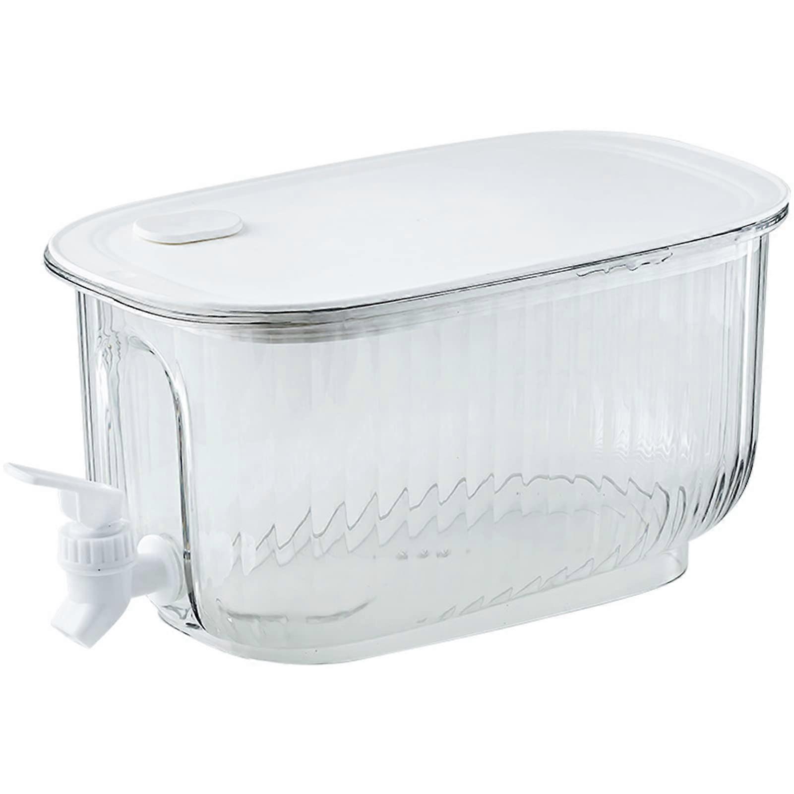 Food Grade Cold Beverage Drink Dispenser with Faucet, Leak-Proof Design, Sealing Valve, Easy Placement for Home Use