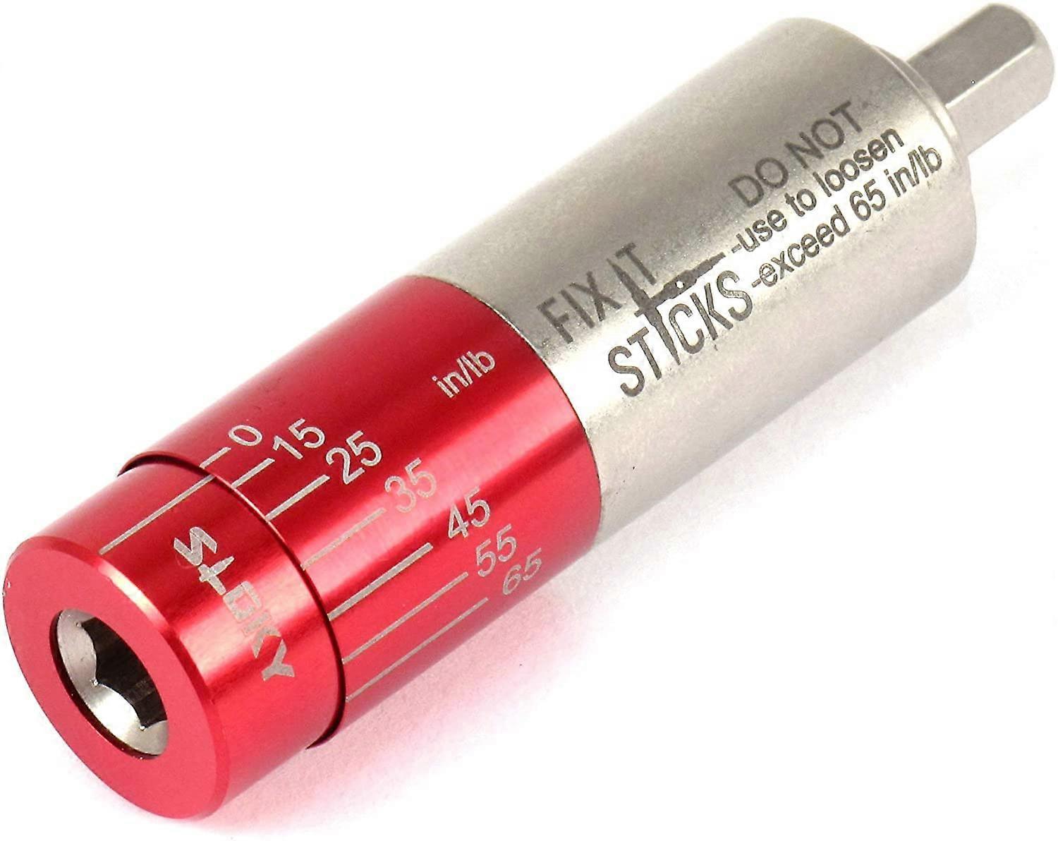 Torque Driver Tool +/- 10% Accuracy, 15-65 Inch-Lbs Range, All-In-One, Handheld Torque Driver