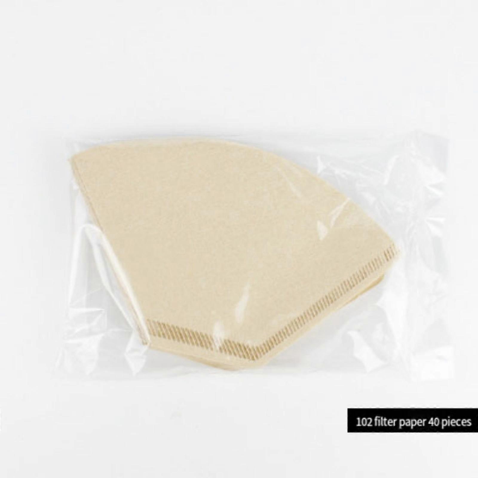 Conical Coffee Filter Optimization Thickened Fan Filter Coffee Filter Paper Wood Pulp Making AmericanHandMachine Coffee Filter Bag MM