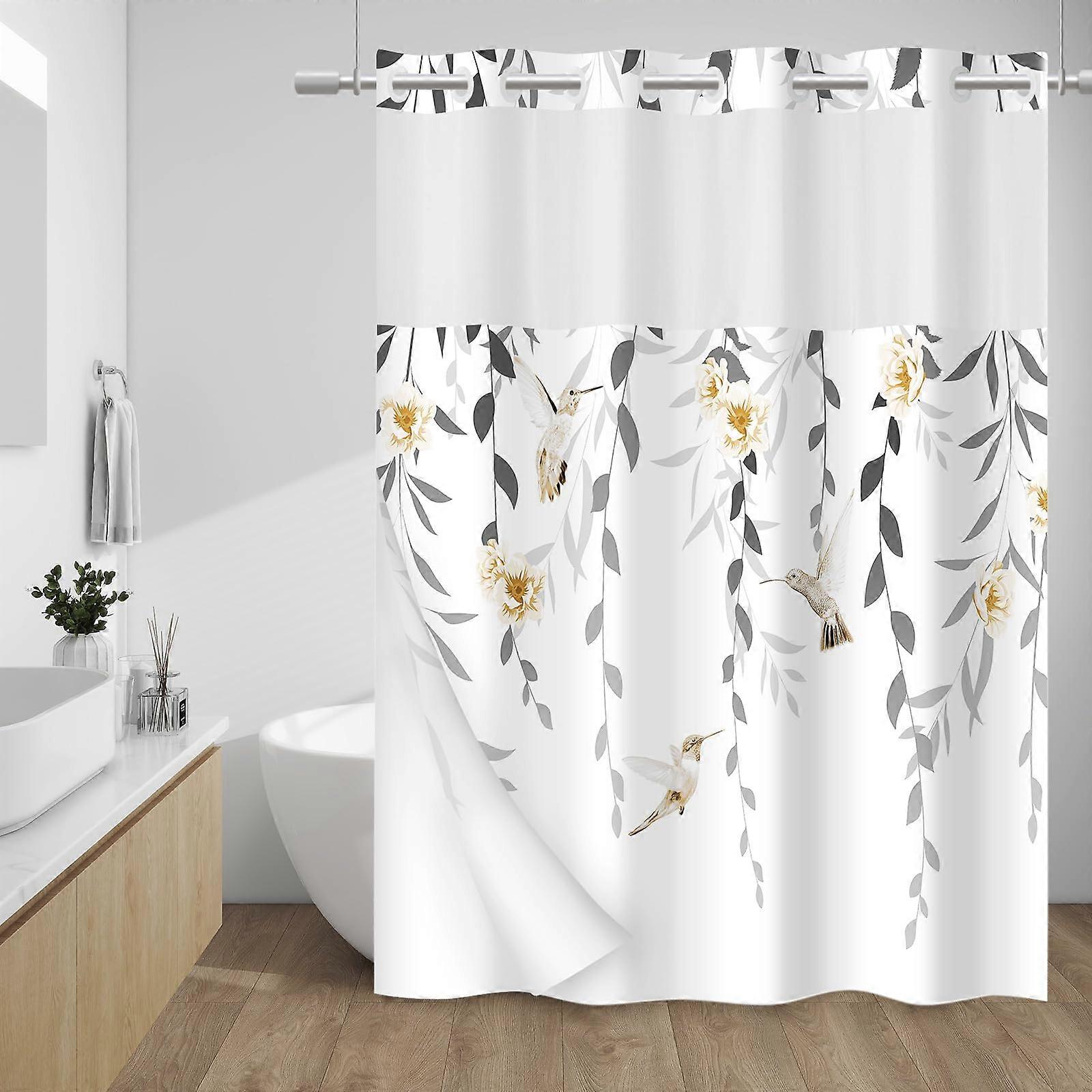 Shower Curtain for Bathroom 71 x 74 Inch