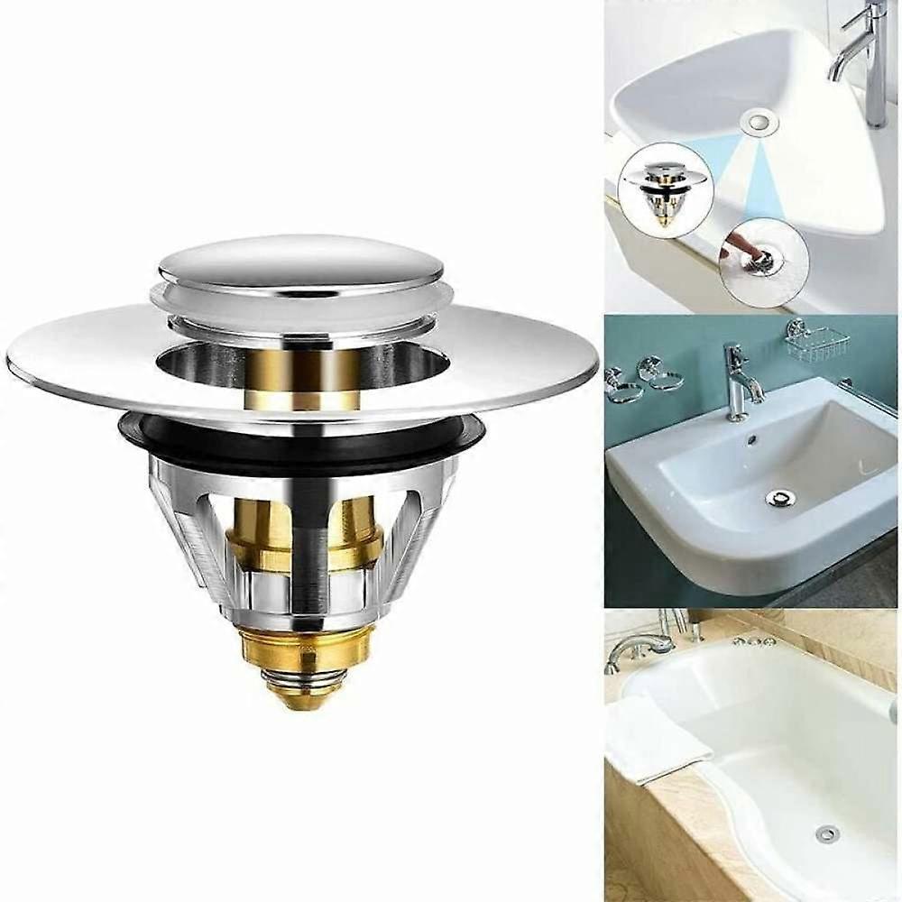 Anti - Clog Drain Plug: High - Quality Materials, Quick Installation, Ideal for Bathroom & Kitchen