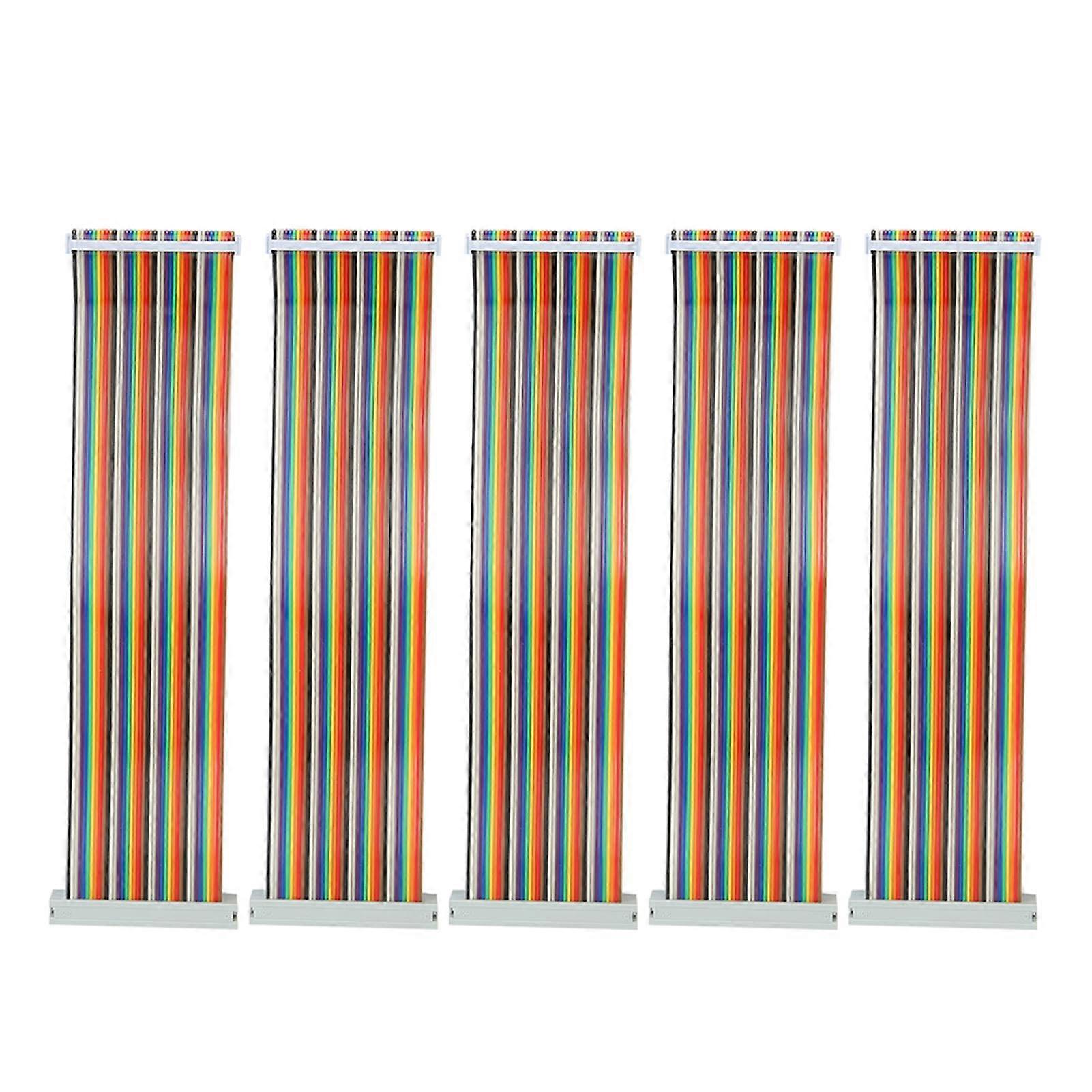 5pcs 40 Pin Male to Female GPIO Cable for Raspberry Pi Computer Accessories 20cm Male to Female