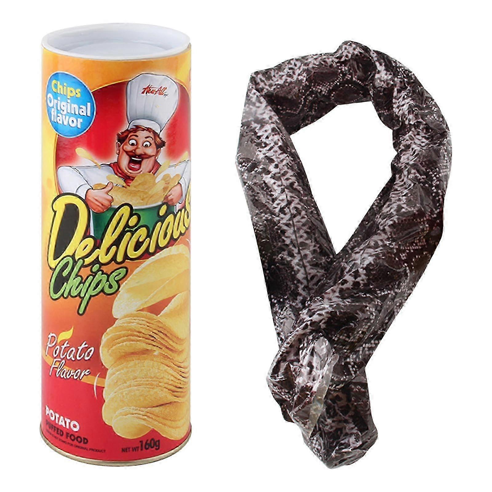 Potato Chip Snake Prank Can(Toy Playsets)