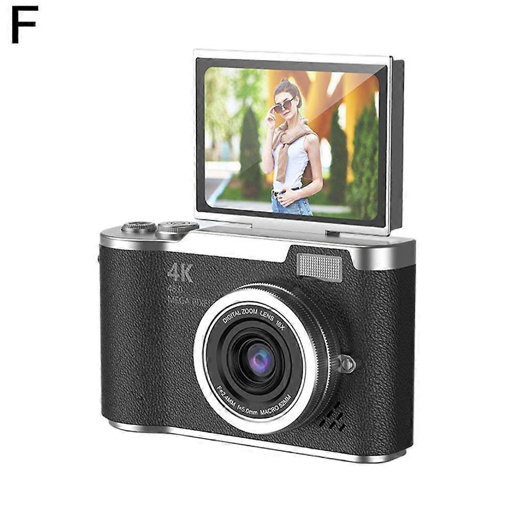 4K Digital Camera 48MP Kid Camera Autofocus Vlogging Camera 2.4inches