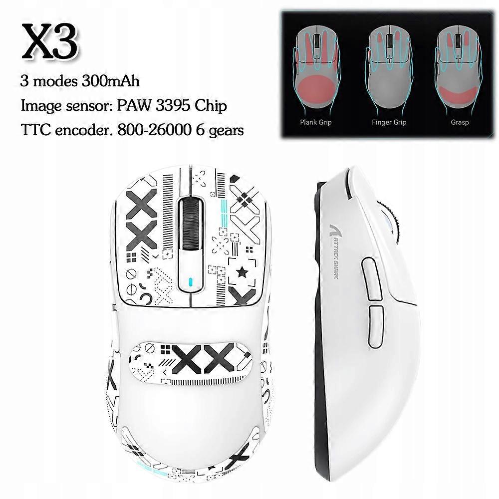 Receiver Attack Shark X6 2.4g Optical Mouse Wireless Mouse Do-007