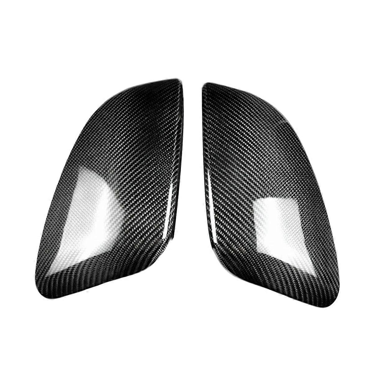 Car Side Wing Mirror Cover Carbon Fiber Rearview Mirror Shell for Alphard 2024 Side Mirror Cover