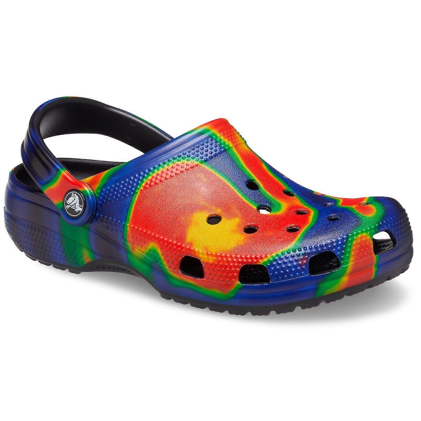 Crocs Classic Solarized Black 100% Thermoplastic (EVA) Unisex Unisex Beach-12