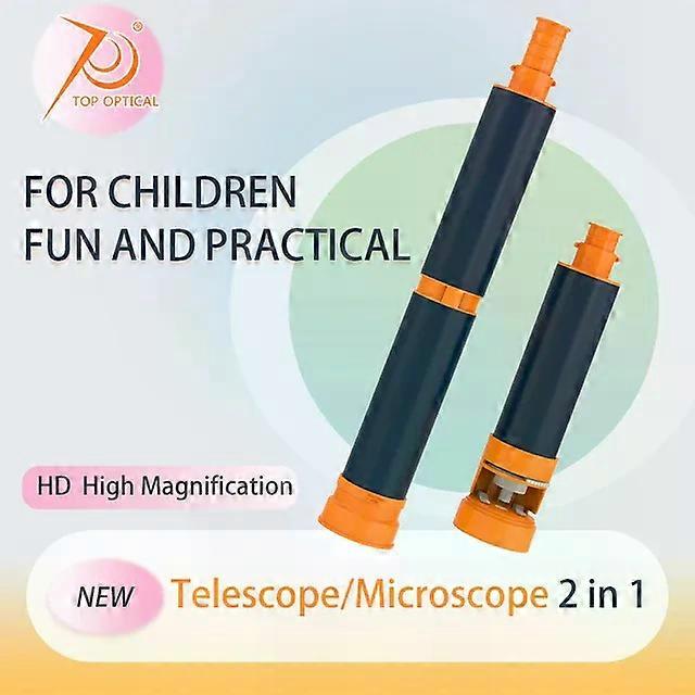 600x Microscope Detachable HD 24x Professional Astronomical Telescope Powerful Monocular Student Scientific Equipment