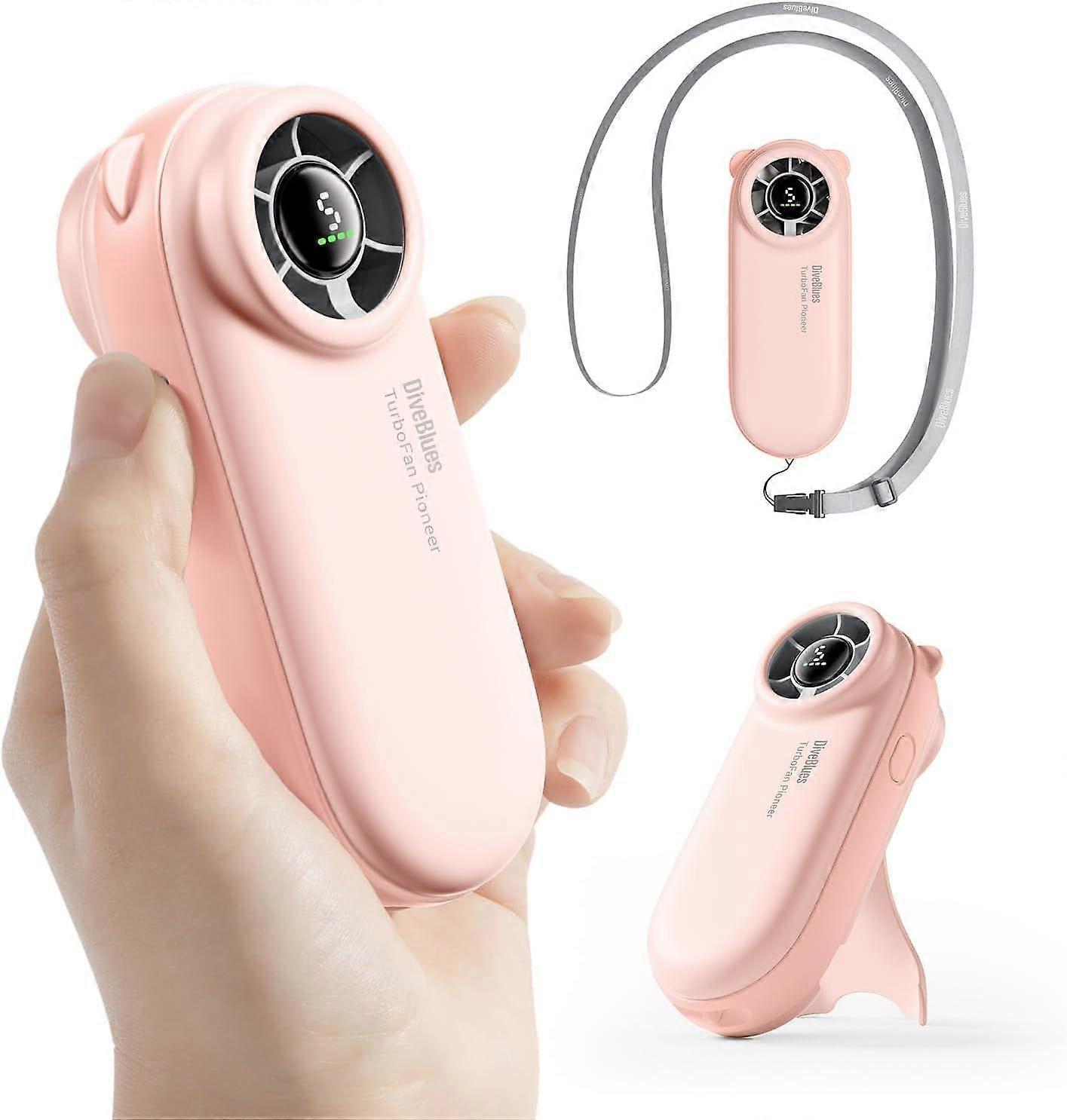 2025 dernier modèle de ventilateur turbo portable portable, poche rechargeable USB 4000mAh