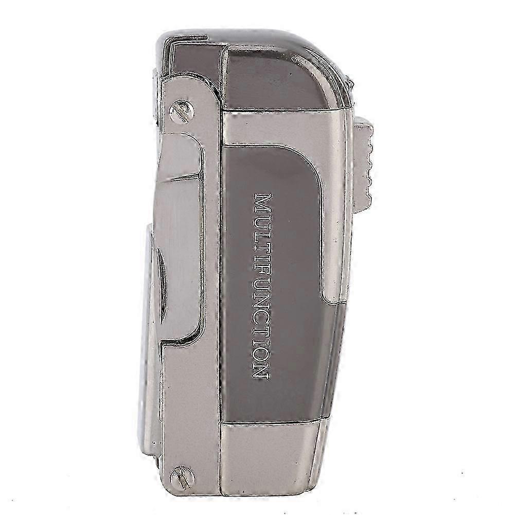 Multifunctional Winproof Cigarette Lighter Metal Smoking Lighter With Bottle Opener