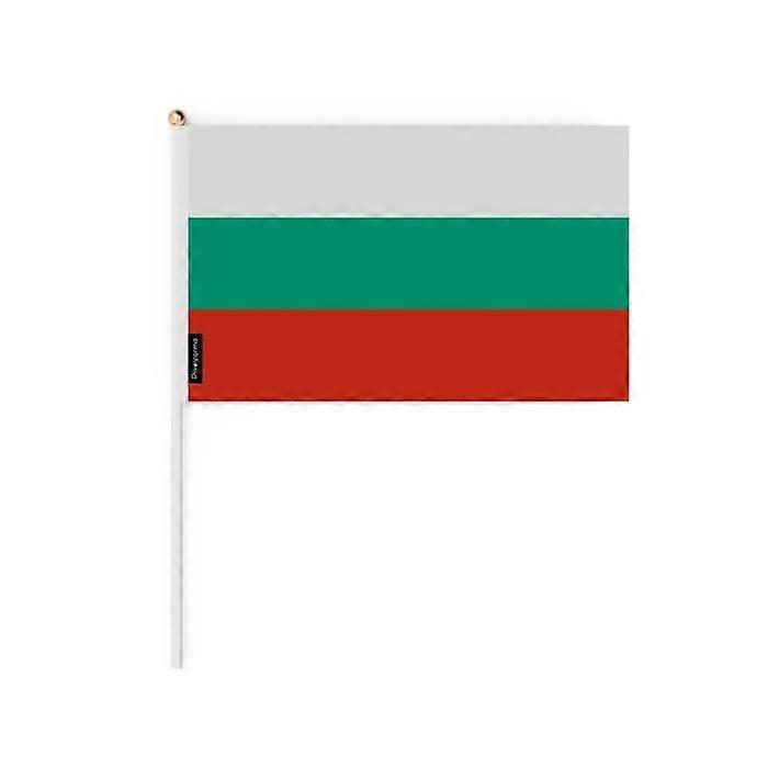 Flag - PIXELFORMA - Mini Flag Bulgaria - 20 x 30 cm - Polyester - Lightweight and sturdy