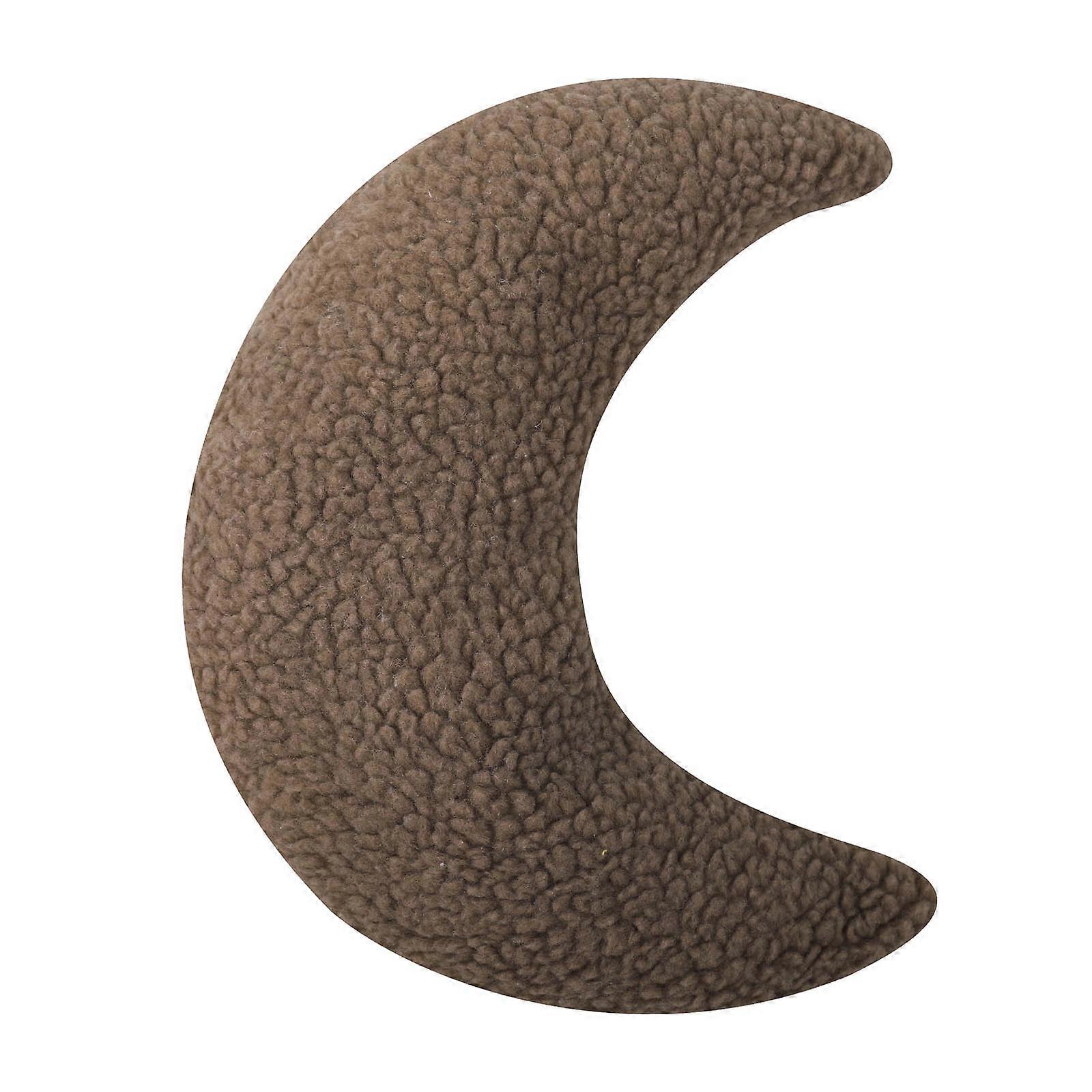 Moon Shaped Baby Pillow Props Soft and Comfortable Newborns Photography Head Support Cushion Posing Pillow for Studio 03