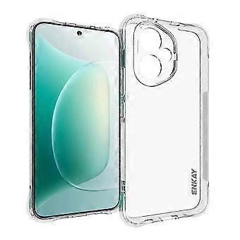 For Honor 400 Clear Phone Case ENKAY HAT PRINCE Shockproof Anti-slip TPU Cover - Transparent