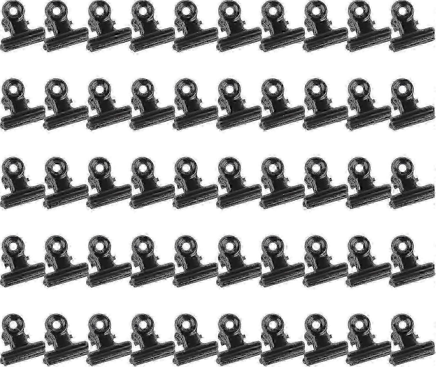 50 Pieces Metal Hinge Clips With Strong Spring