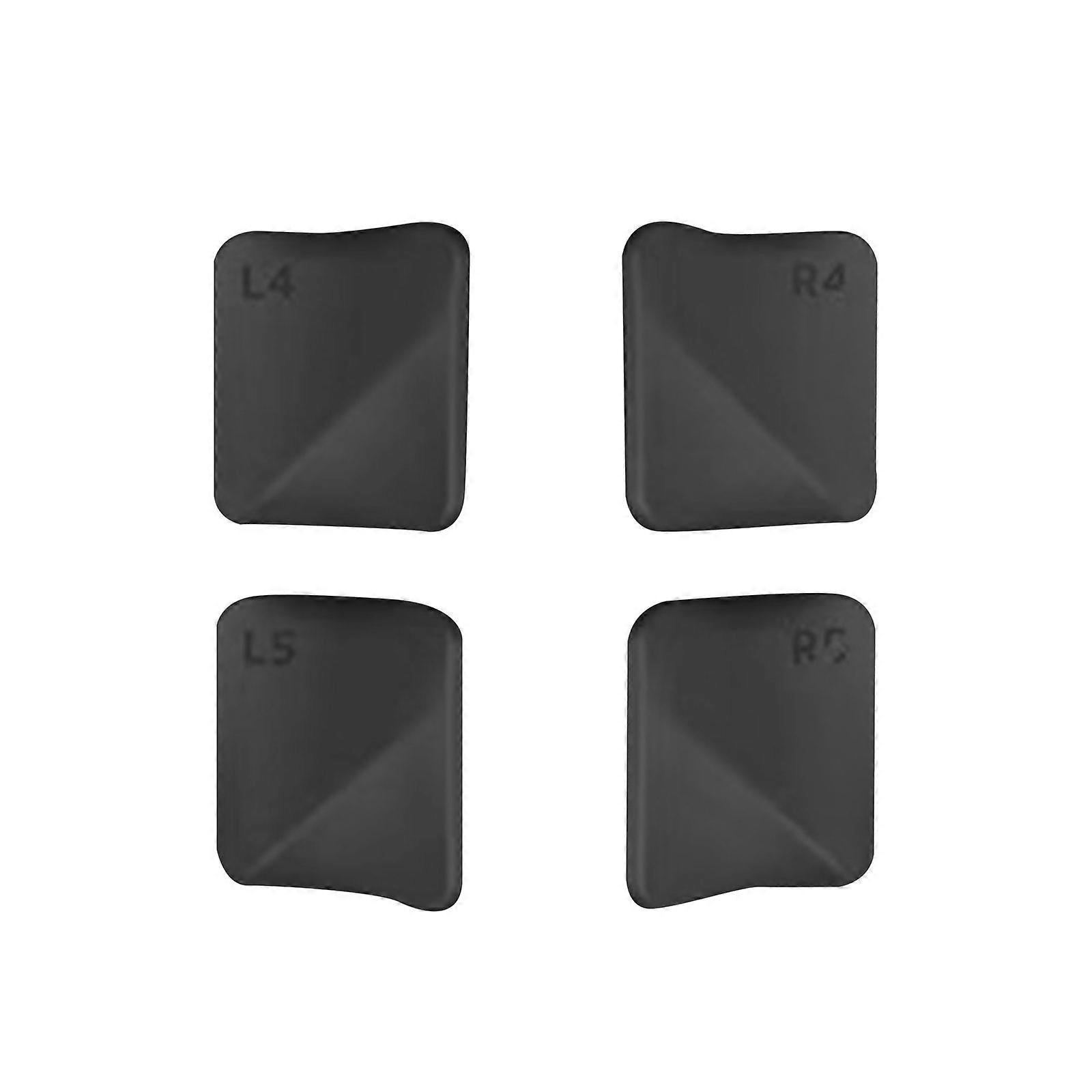 Back Button Enhancement Set for Deck Handle Grip Pads Improvement Button Protective for Deck Console  Black