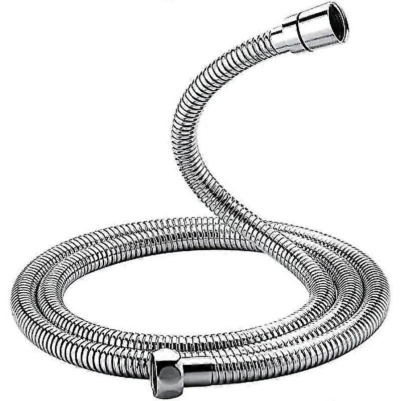 Universal bruseslange (1,5 M), anti-twist og anti-twist bruseslange, rustfrit stål/krom
