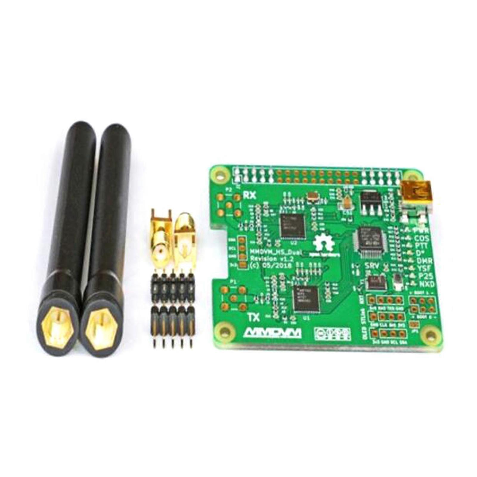 MMDVM Duplex Hotspots Modul Doppelantenne Unterstützung P25 DMR DMR Slot Wireless Modul für RPI Development Board