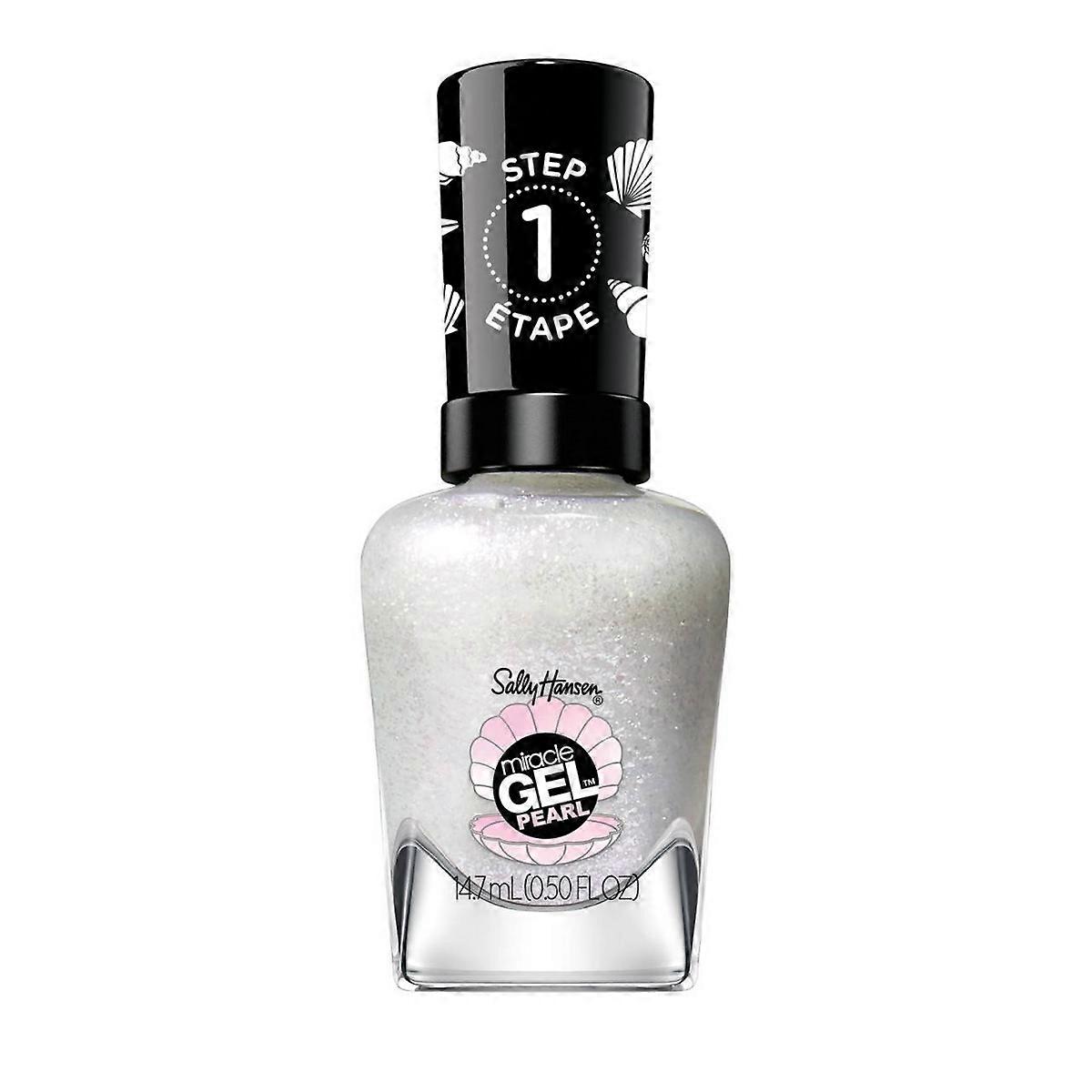 Sally Hansen 奇迹凝胶指甲油,现代珍珠系列 - 909月光喷雾 - 0.5液体盎司