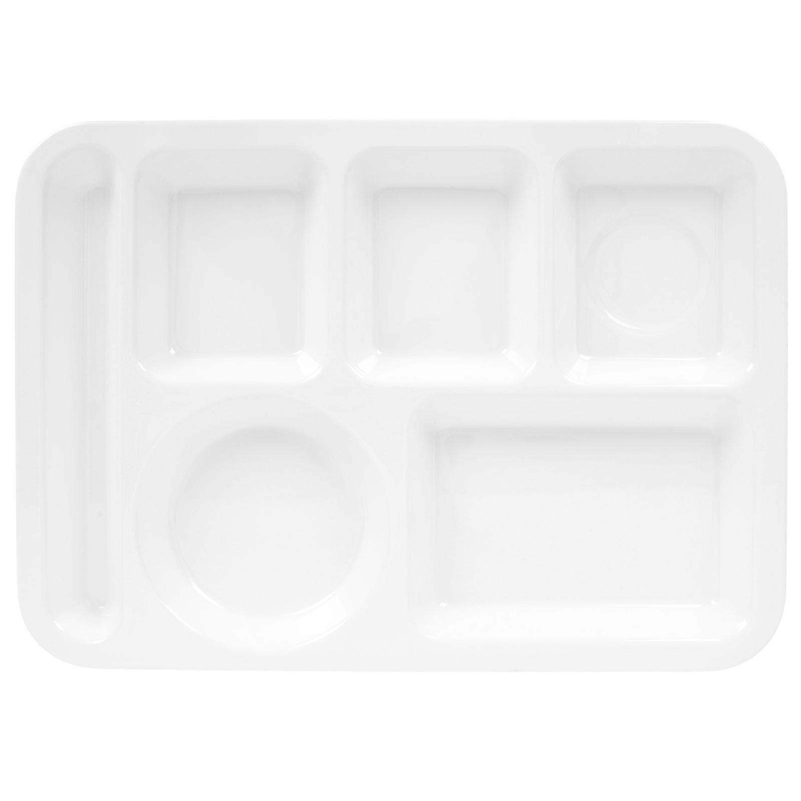 Stackable Divided Plate for Convenient Meal Preparation and Storage