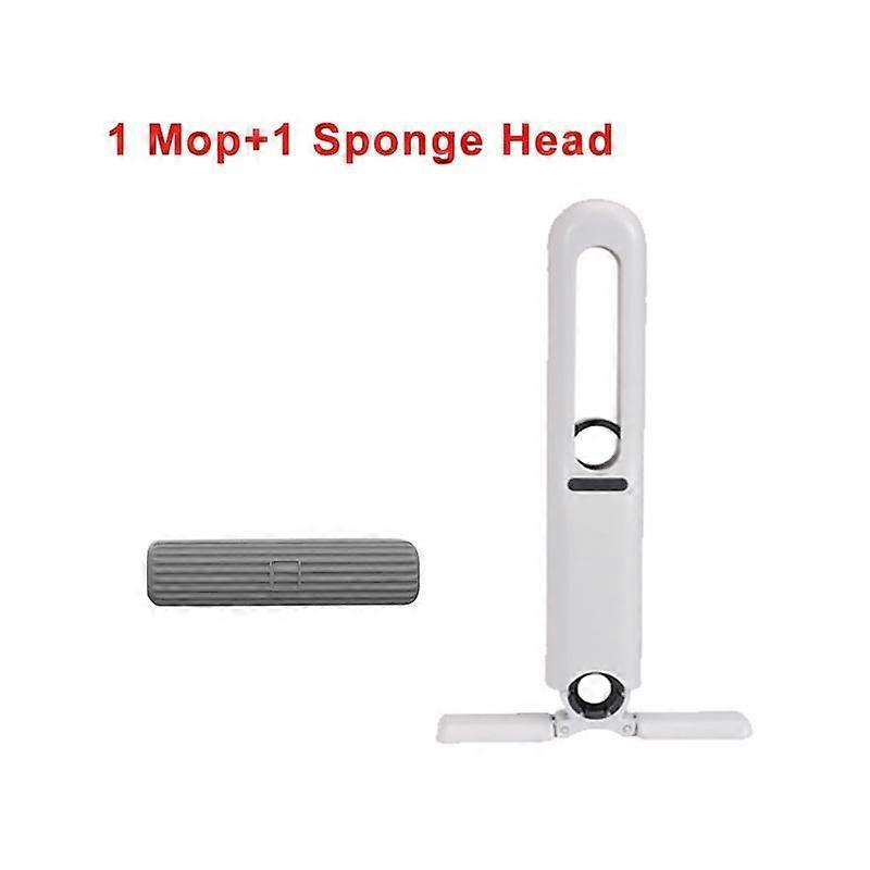 Powerful Squeeze Mini Mop, Folding Home Cleaning Mop with Sponge, Self-squeezing for Floor Desk Window Car, Cleaning Tool