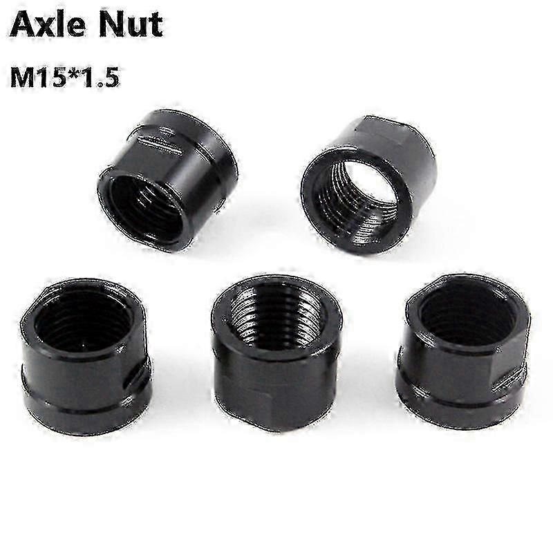 M15x1.5mm دراجة من خلال المحور الجوز - 1.5mm الخيط الملعب المحور كاب & برغي المكسرات لملحقات الدراجة