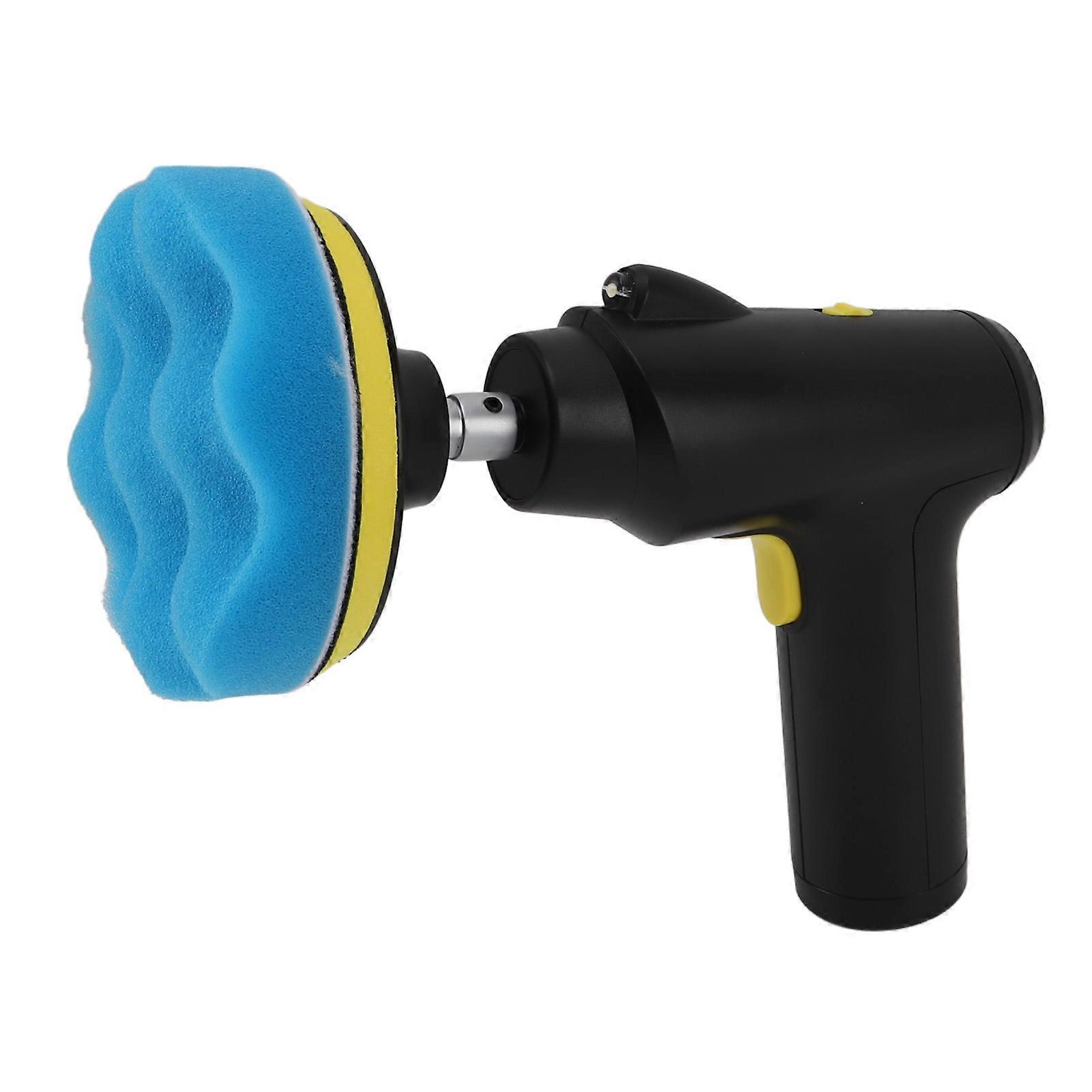 Cordless Buffer Polisher USB Rechargeable 3 Speeds Adjustable Portable Electric Polishing Machine for Waxing Grinding 