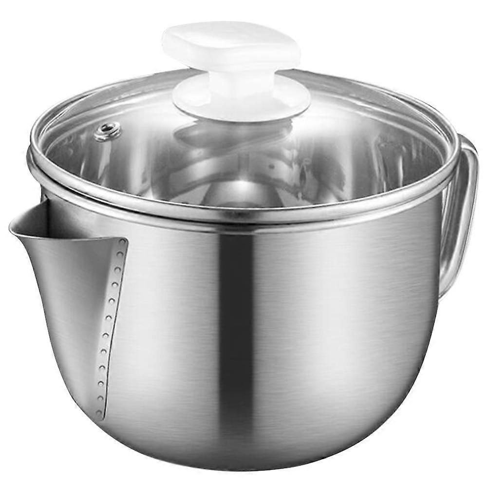 Soup Strainer Bowl with Integrated Sieve for Quick Filtration