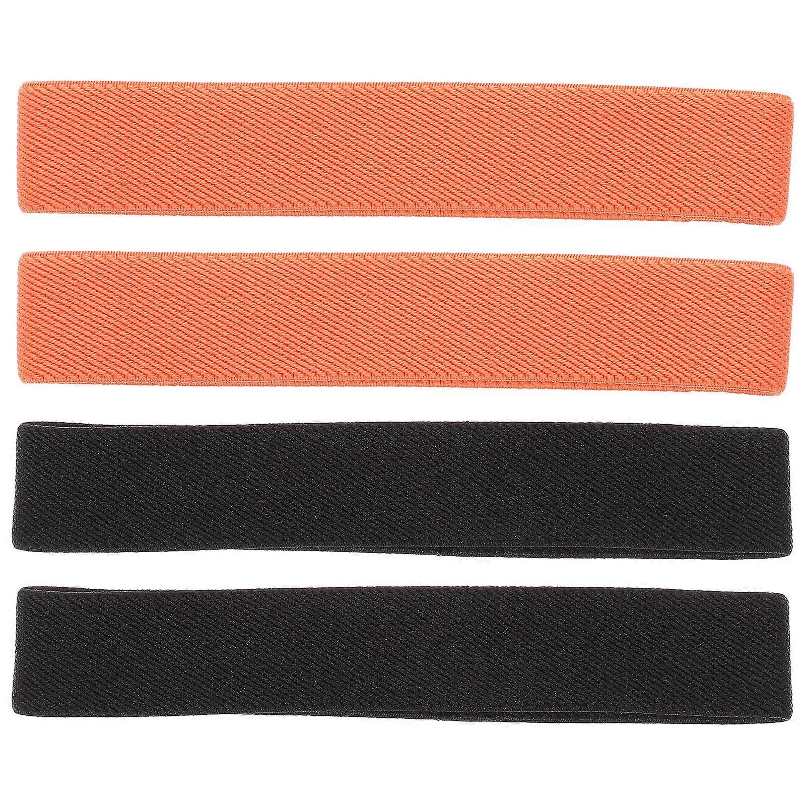 4pcs Elastic Nylon Fixing Straps – Food Grade Safe Lunch Container Bands – Stretchable, Color Assorted – Secure Storage & Outdoor Use
