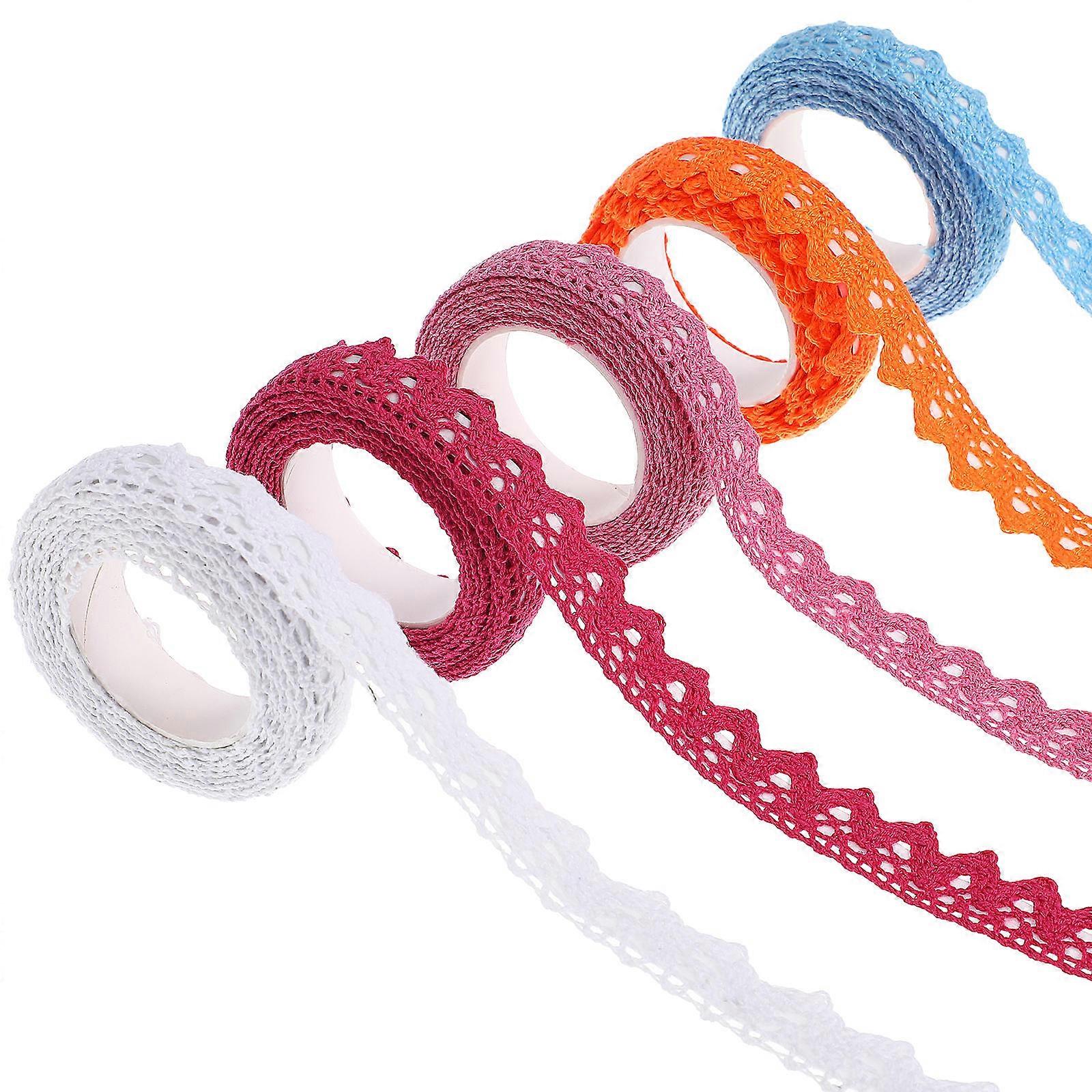 Sticky Lace Tape for Crafting, Excellent for Scrapbooking Layouts
