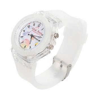Kids Luminous Watch Colorful Lights Watch Student Watch Pretty Wrist Watch