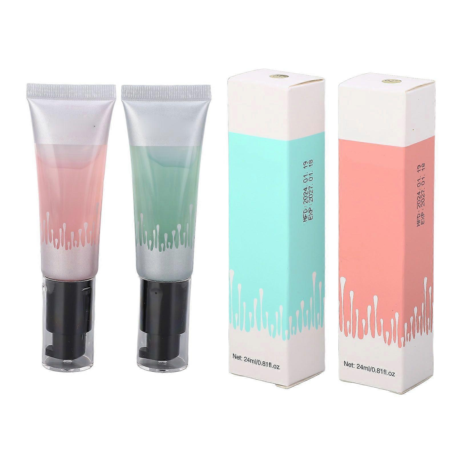 2025 Latest Model 2pcs 24ml Makeup Primer Hydrating Primer Gel Moisturizing Fa...