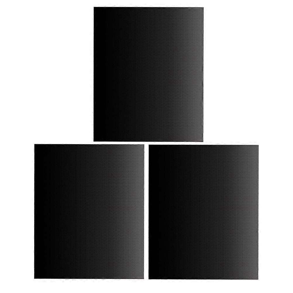 Heat-Resistant BBQ Cushion Non-Stick Grill Mat For Outdoor Barbecue Enthusiasts 40x33cm 3Pack