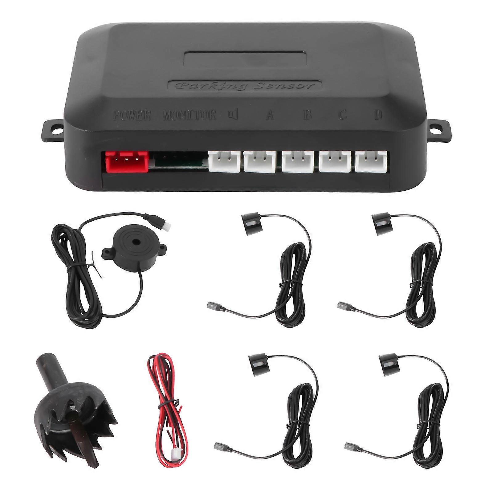 Car Parking Sensors -LDFM01 Reversing Alarm Black 1Set