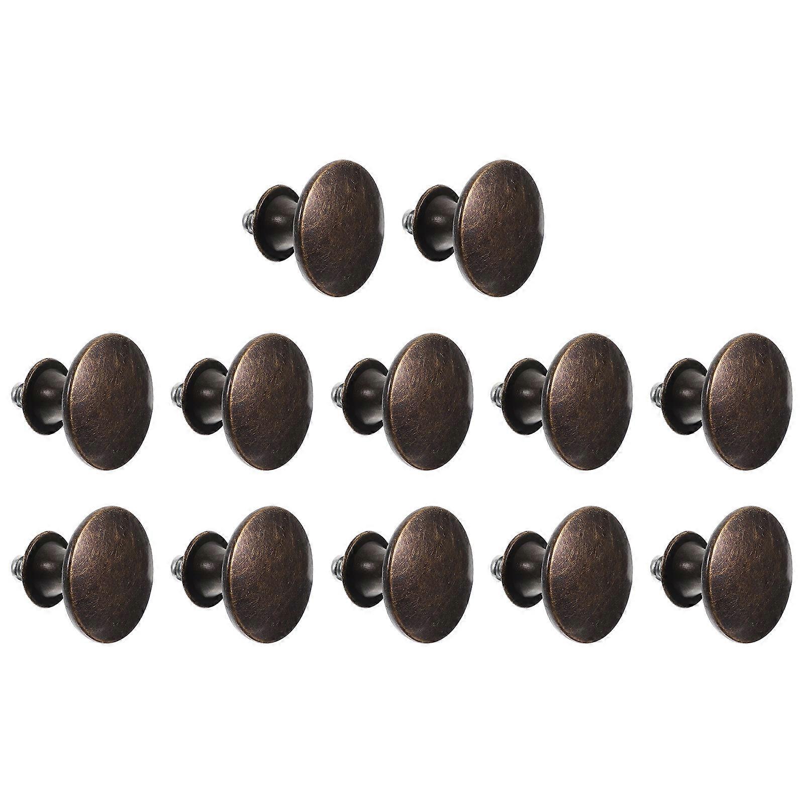 Cabinet Handle Pull Embedded Door Cabinet Handle Zinc Alloy 12Pcs