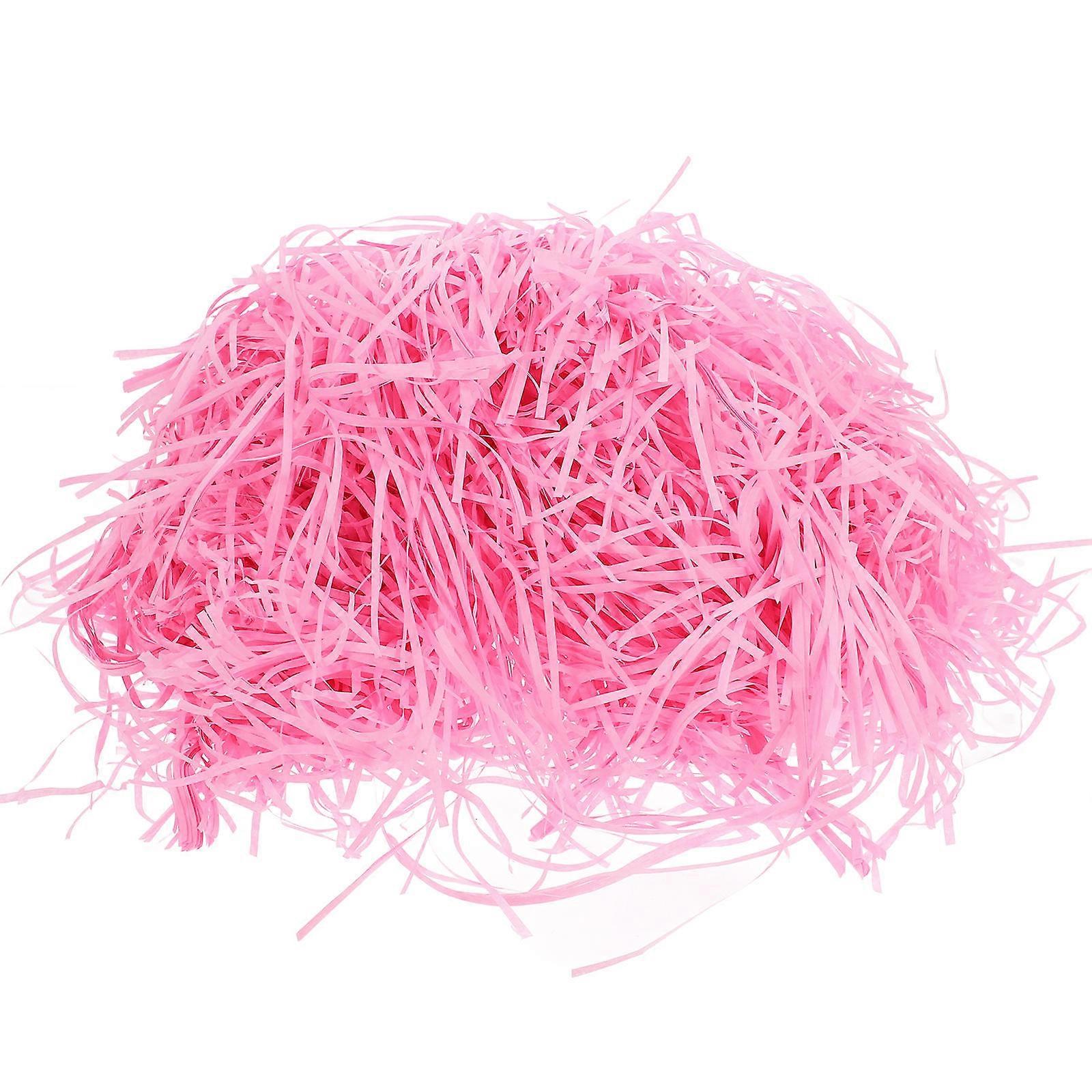 Package Filler Shredded Paper Pink For Packing Box Decoration Protection 1Bag